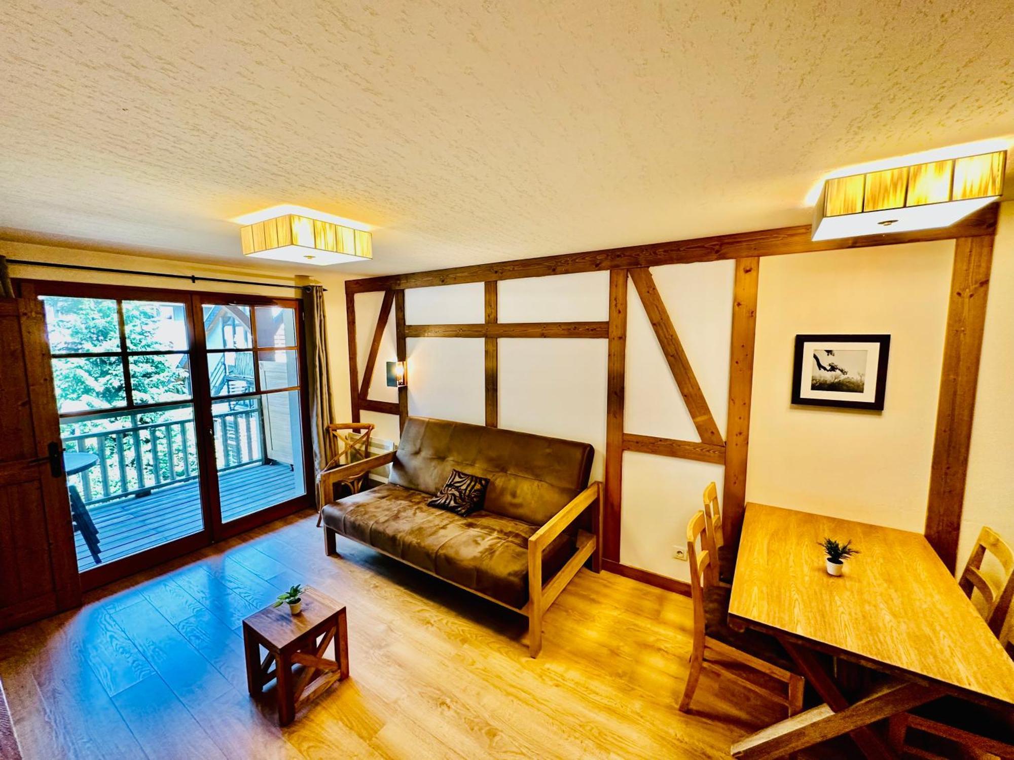 Appartements Avec Piscine Interieure Sauna Parking Etage 1 Au Centre Du Village Dans Residence Cami Real Saint-Lary-Soulan Exteriör bild